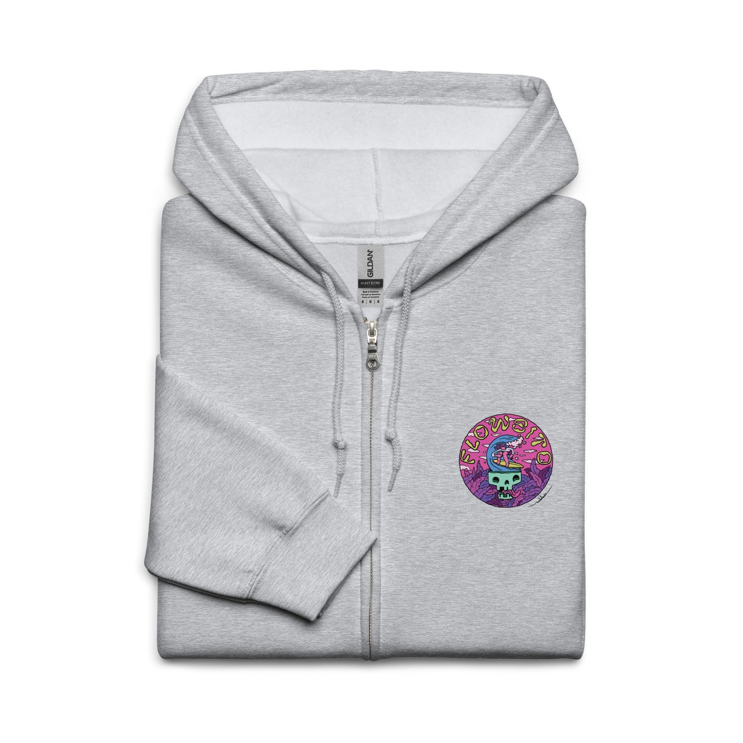 Unisex heavy blend zip hoodie